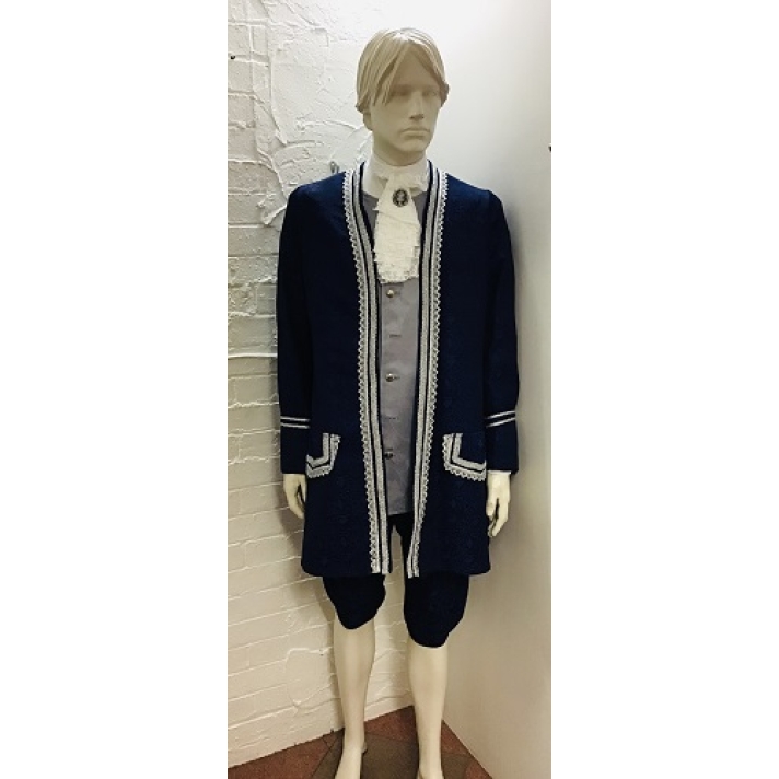 Georgian Gent Blue And Grey