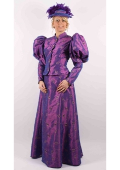 Genies purple Vict Mardi Gras