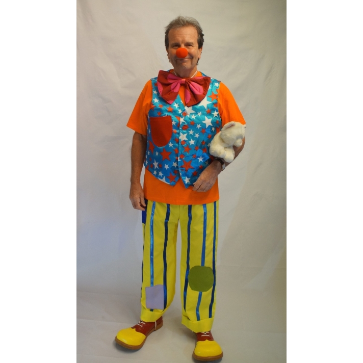 Mr Tumbler Hire Adult Clown Costume