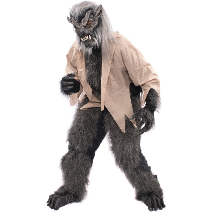Killer Werewolf Costume Grey