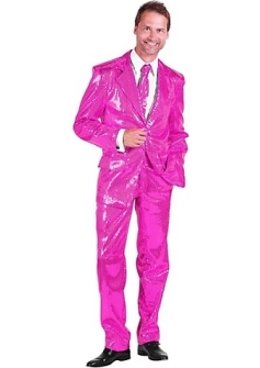 Pink Sequin Suit