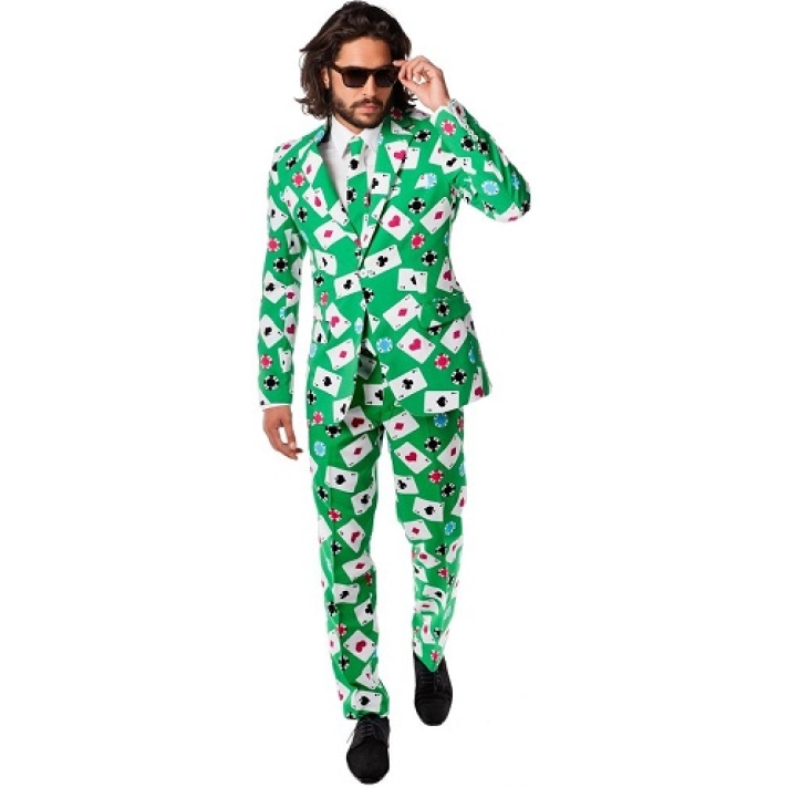 Casino Poker Face Suit