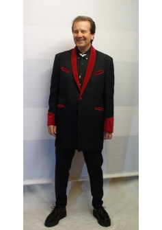 Teddy Boy Black red DH29