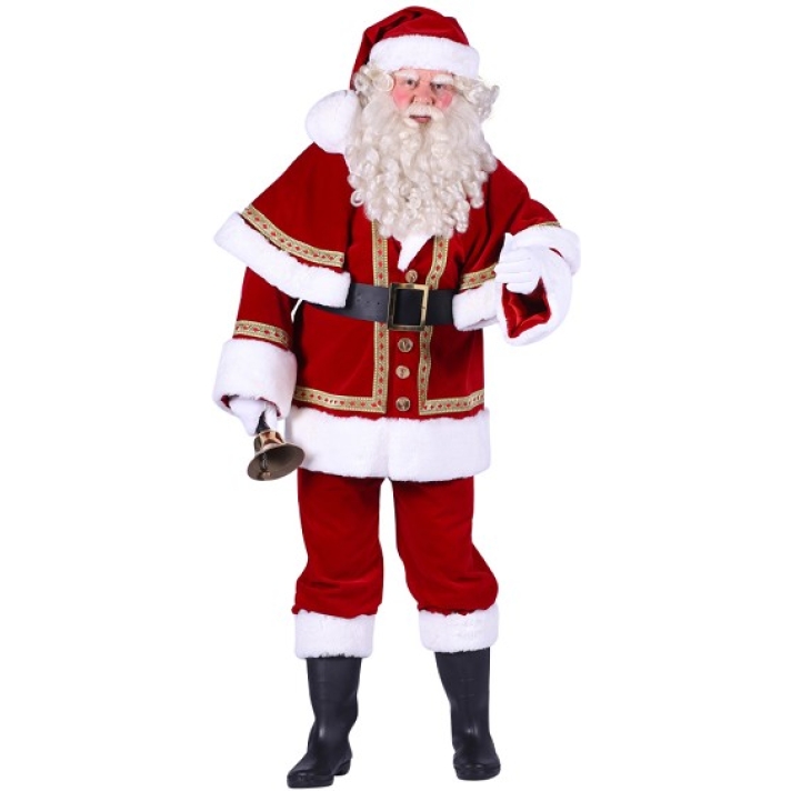 Santa Claus Crimson Superior Costume XL Thetru