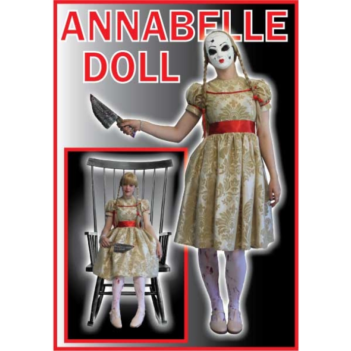 The Conjuring Annabelle Adult Halloween Costume Make Believe T2