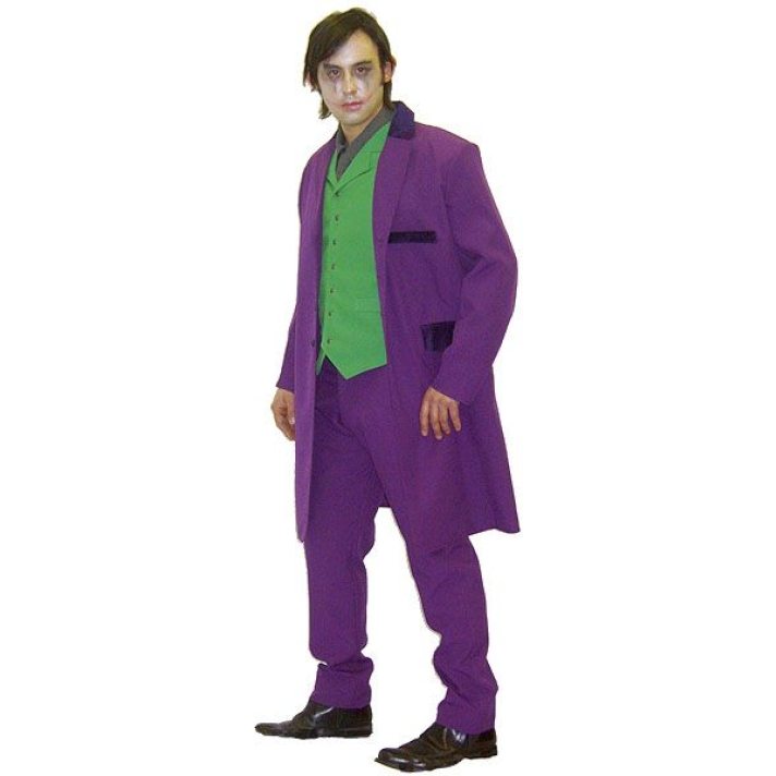 The Joker Dark Knight Adult Hire Costume Make Believe BW22A/B
