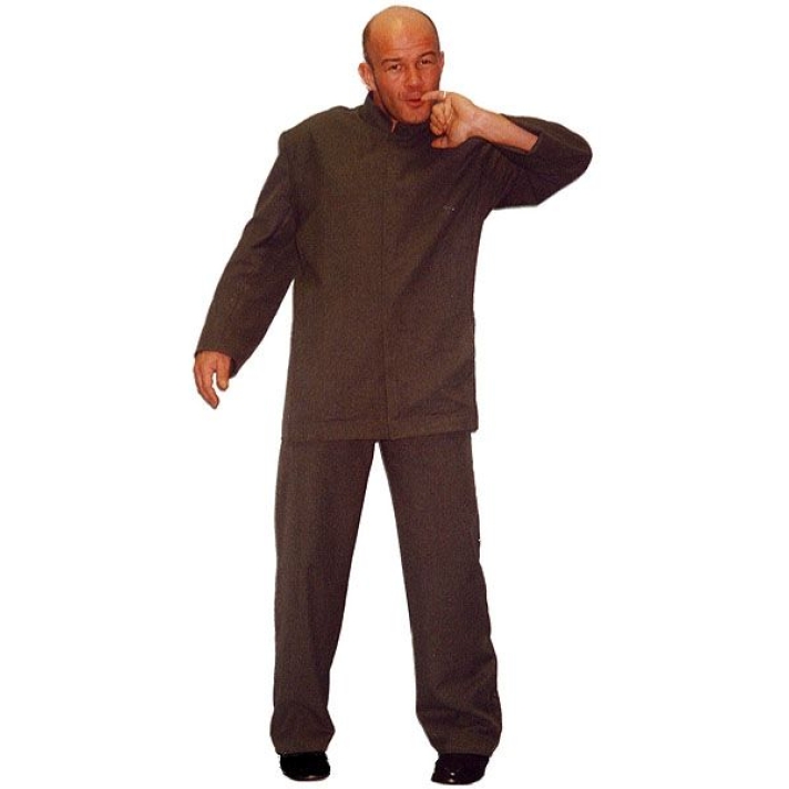 Dr Evil Adult Hire Costume Make Believe BW18