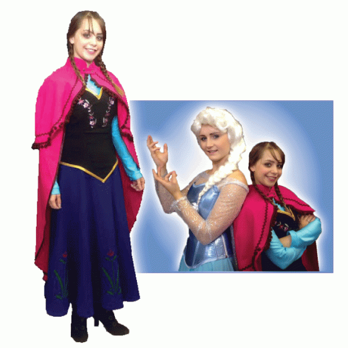 Frozen Anna Adult Hire Costume Make Believe BH14 BH14A