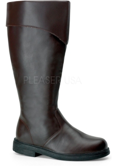 jedi-he-man-gaston-fancy-dress-theatrical-men-s-zip-up-long-brown-boot-hire-pleaser-captain-100-price-without-a-costume-hire-11255-p