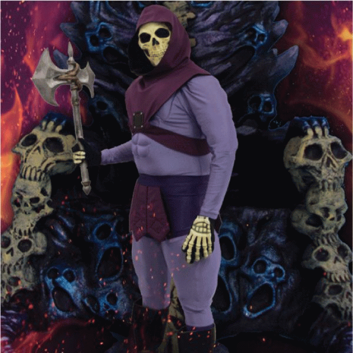 Masters Of The Universe Skeletor Costume Make Believe DC24