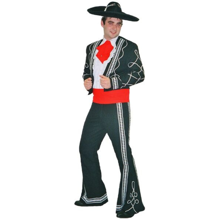 Mexican Mariachi 3 Amigos Costume Make Believe DM10 A/B/C