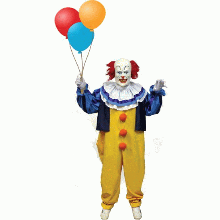 Pennywise Clown IT Costume Make Believe CI19