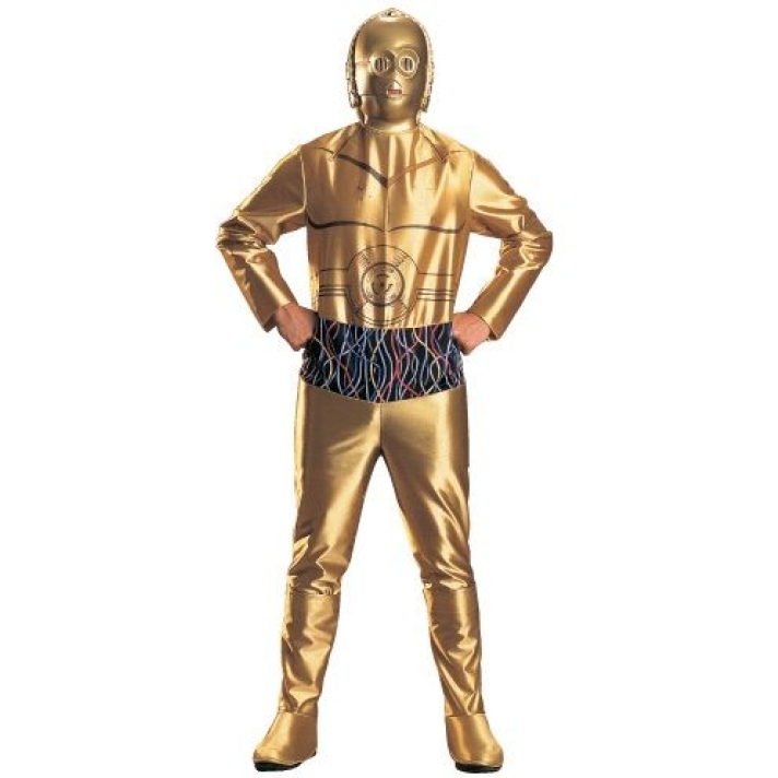 Star Wars C3PO Costume Rubies Masquerade CW8