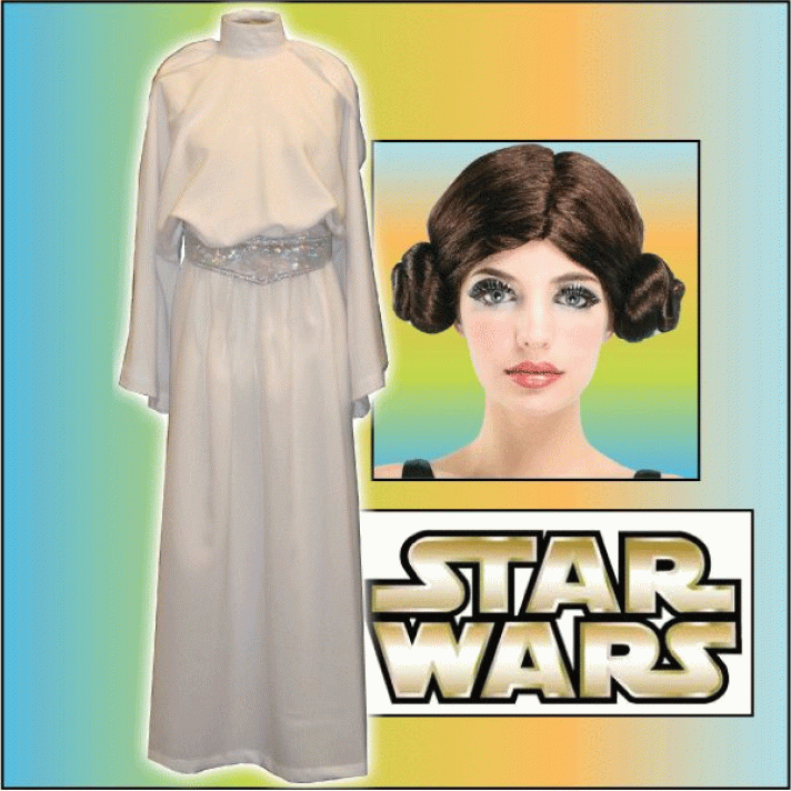 Star Wars Princess Leia Costume Make Believe CW12A