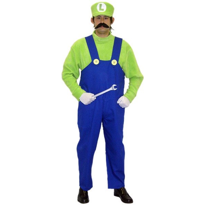 Plumber Luigi Costume