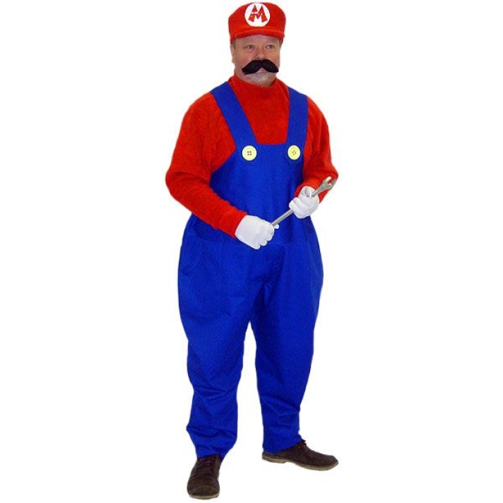 Plumber Mario Costume