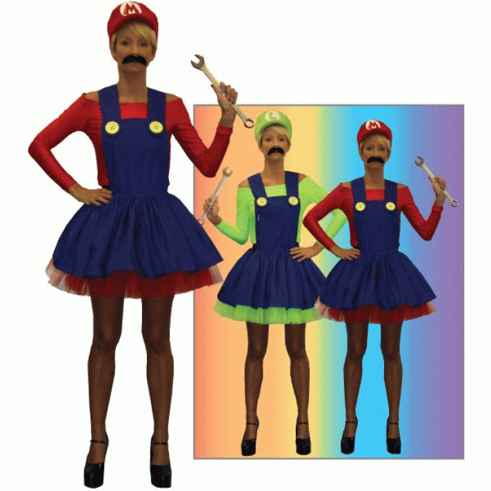 Mrs Mario Costume