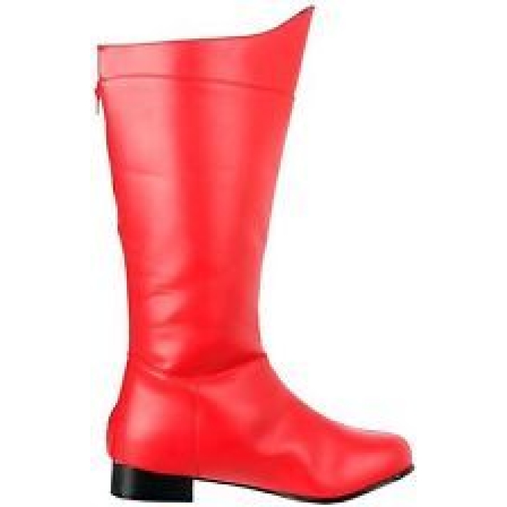 Superhero Red Boots Pleaser HERO-100